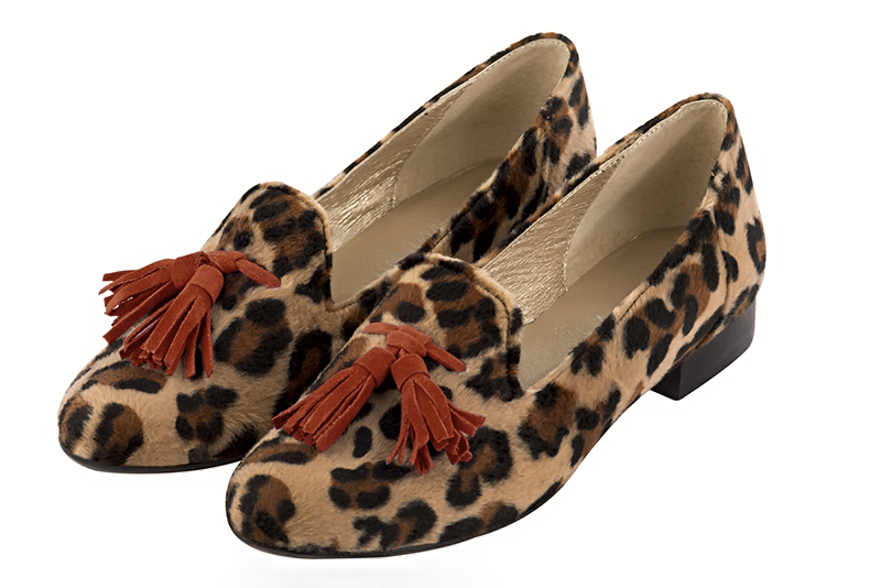 Safari black dress loafers for women - Florence KOOIJMAN